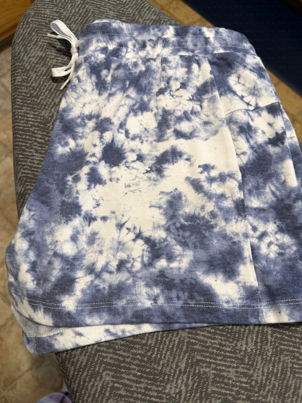 RBX Tie-Dye Drawstring Shorts - Pink & Blue - Picture 3 of 5